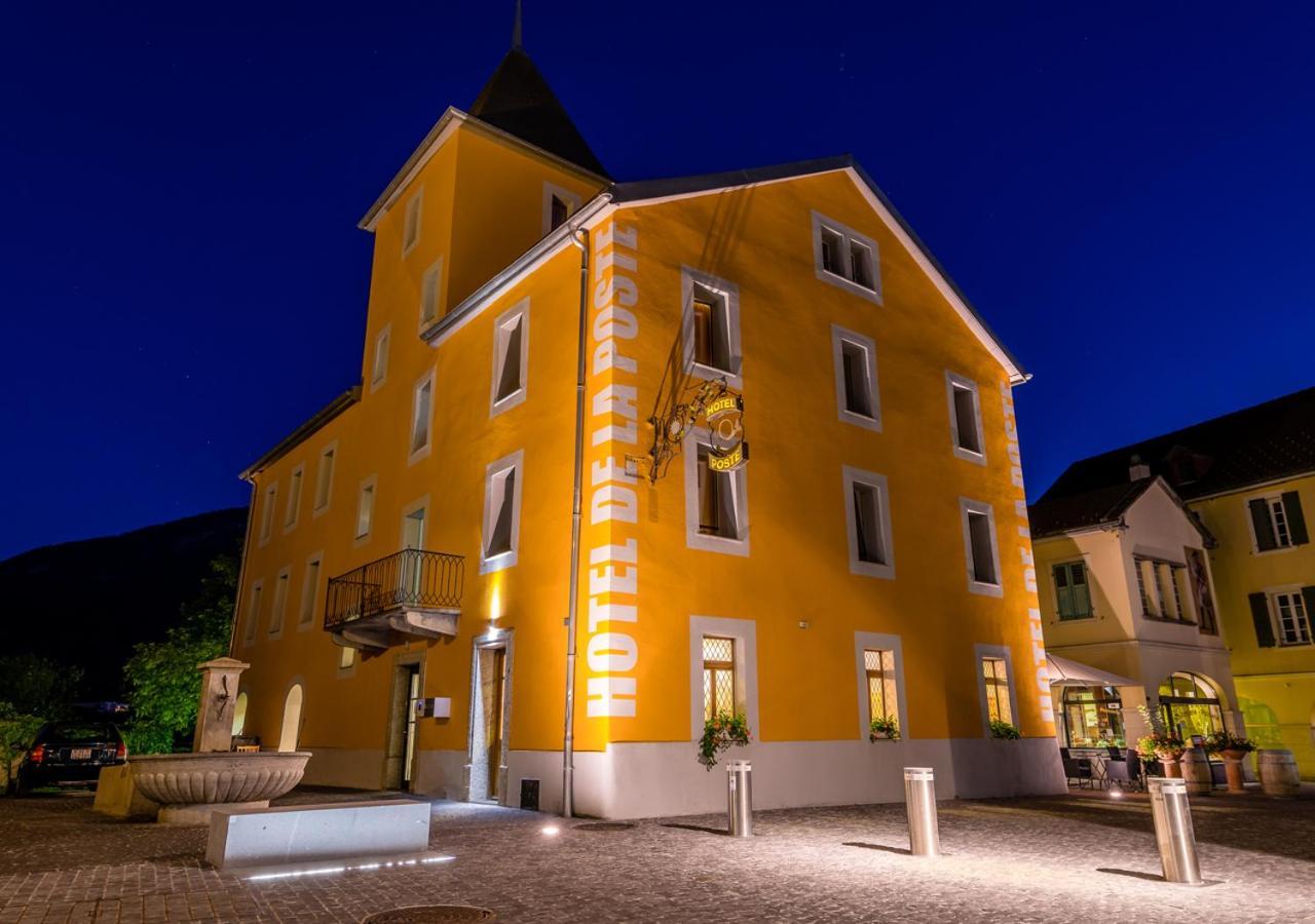 Hotel De La Poste Sierre Exteriér fotografie
