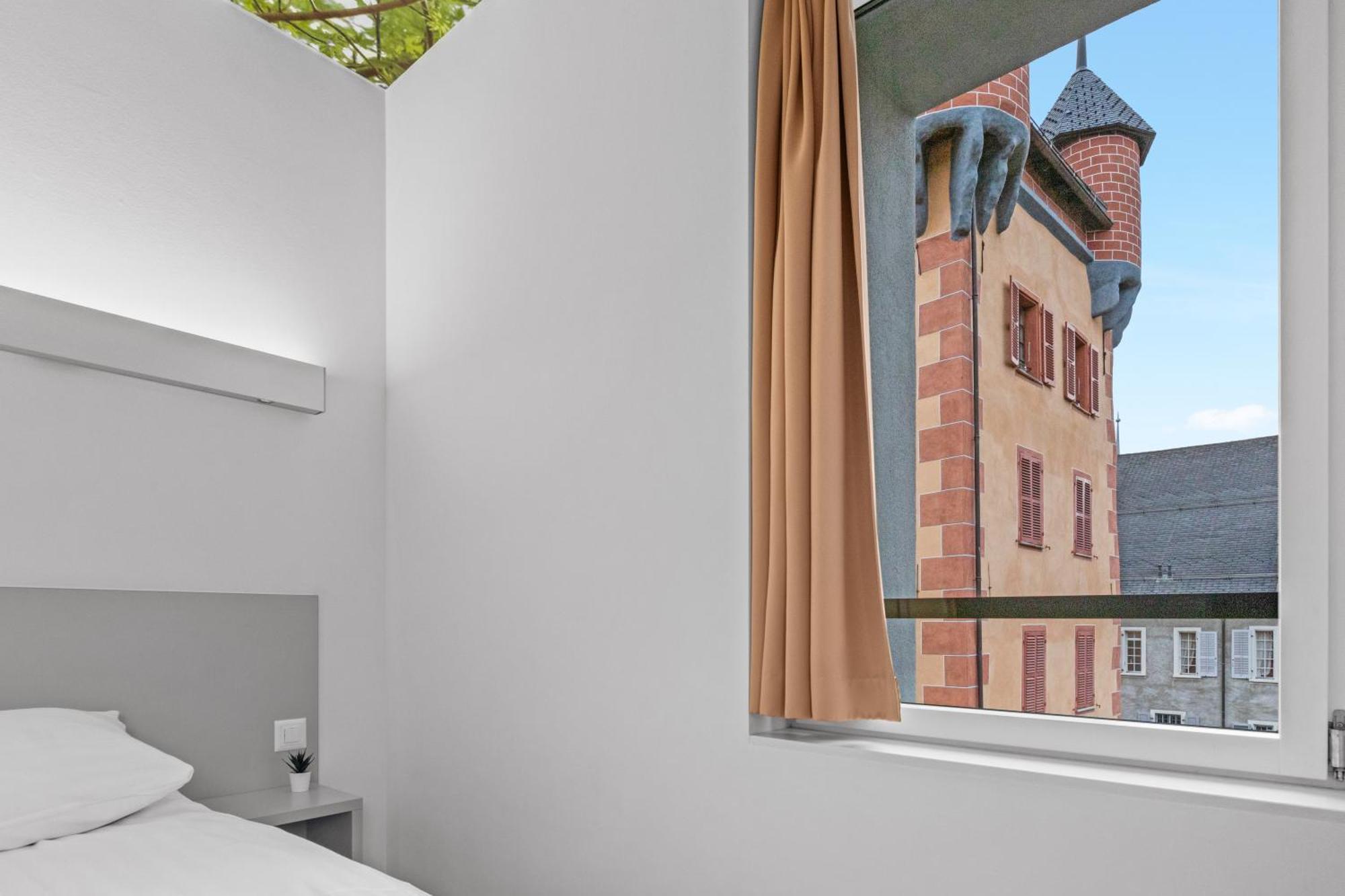 Hotel De La Poste Sierre Exteriér fotografie