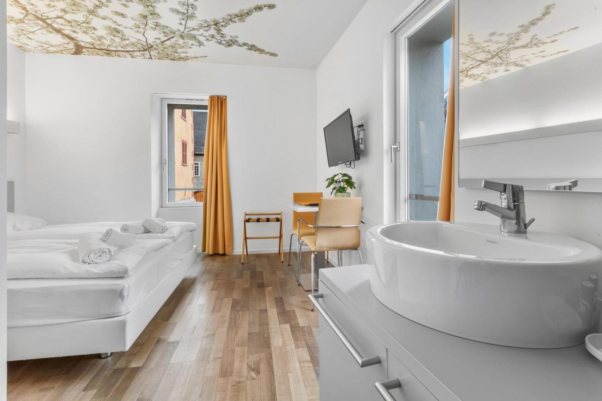 Hotel De La Poste Sierre Exteriér fotografie