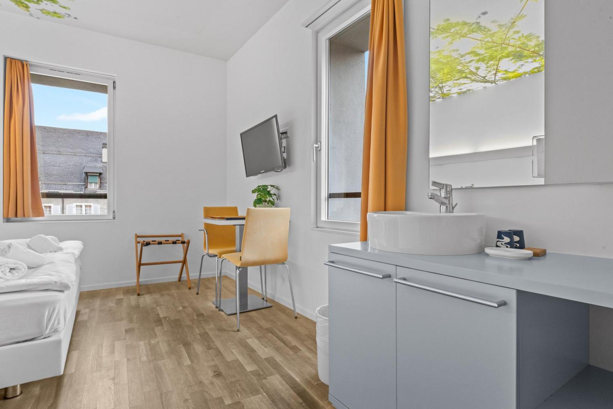 Hotel De La Poste Sierre Exteriér fotografie